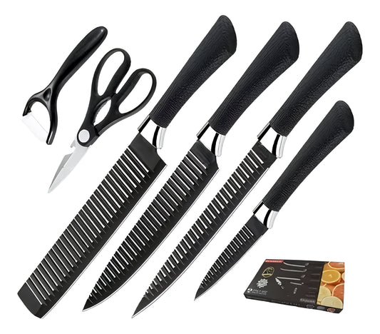 SET DE CUCHILLOS PROFESIONAL X6